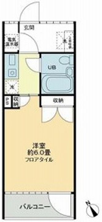 ハウス・エプタの間取り