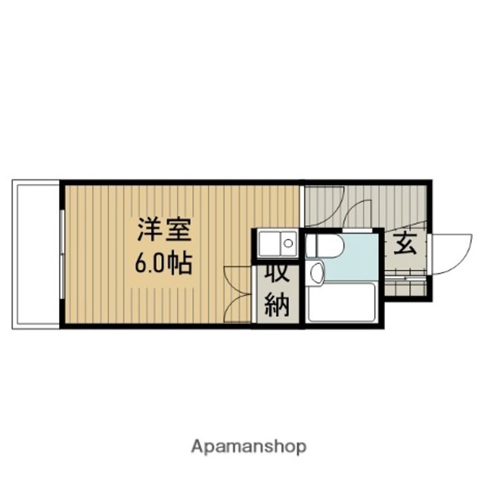 神奈川県相模原市南区大野台5丁目の賃貸マンションの間取り