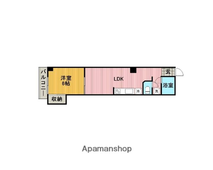 荒井ビル207の間取り