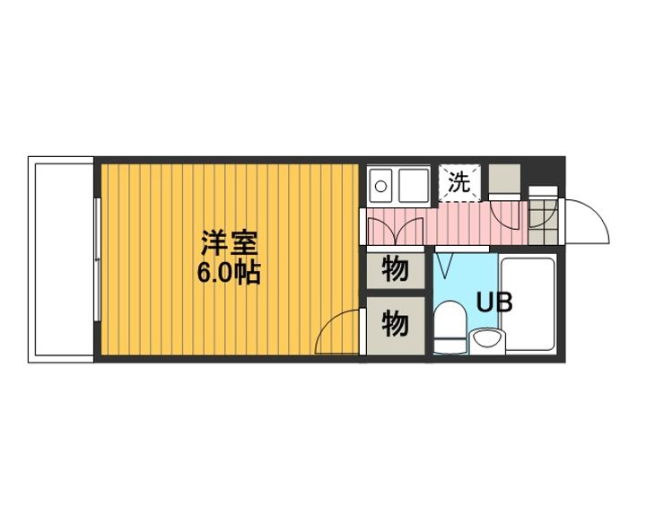神奈川県相模原市南区相南2丁目の賃貸アパートの間取り