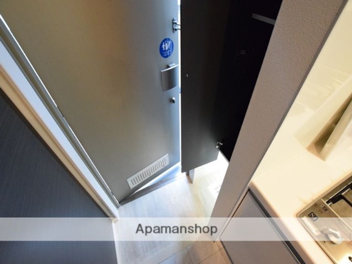 神奈川県大和市林間2丁目の賃貸アパートの玄関