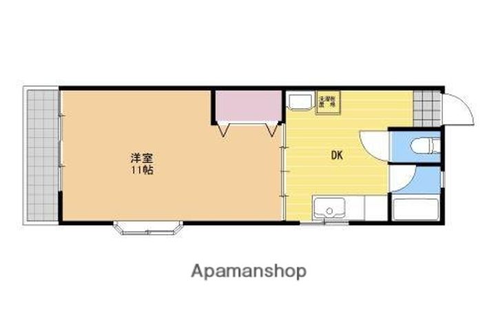 コーポパラフの間取り