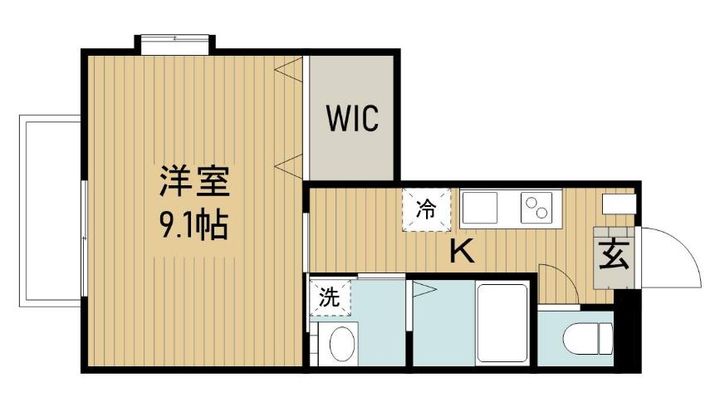 MST−Ⅰの間取り
