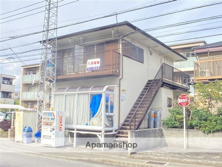 神奈川県大和市中央林間8丁目の賃貸アパートの外観