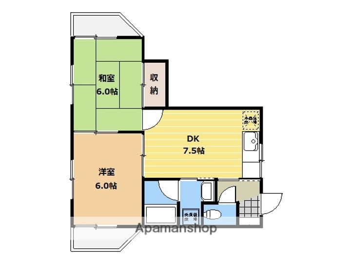 STコーポ202の間取り