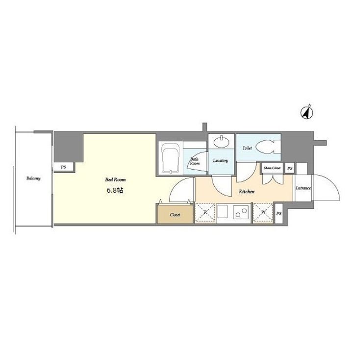 BPRレジデンス町田の間取り