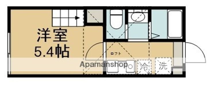 神奈川県座間市緑ケ丘4丁目の賃貸アパートの間取り