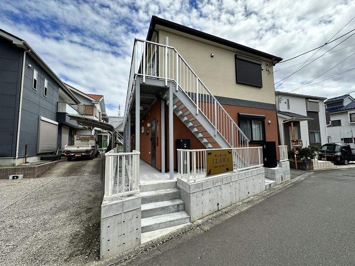 神奈川県相模原市南区磯部の賃貸アパート102の外観