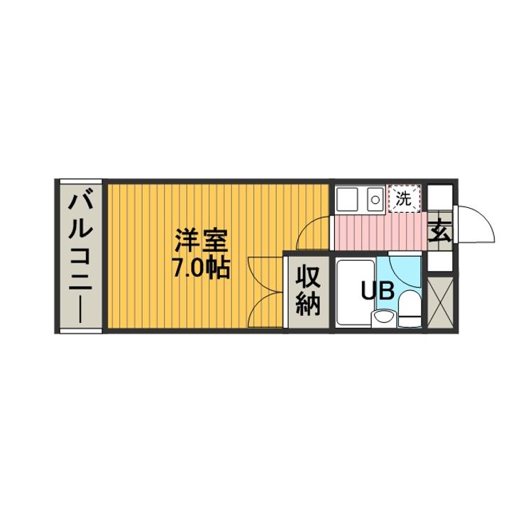 フレンドポート相模大野Ⅱ(分譲)207の間取り