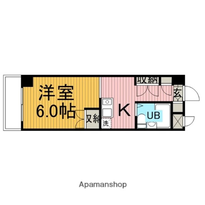 神奈川県座間市相模が丘1丁目の賃貸マンションの間取り