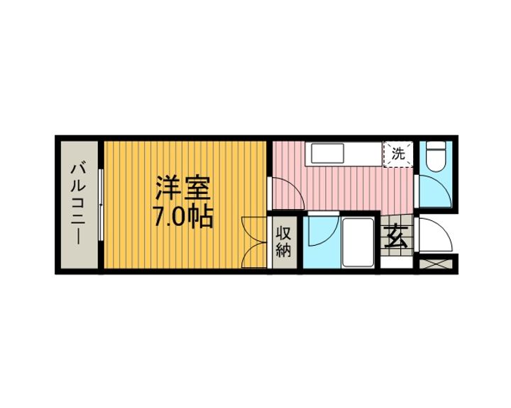 グリーンSAGAMIの間取り