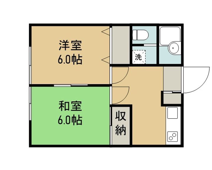 エレガンス関口第5の間取り