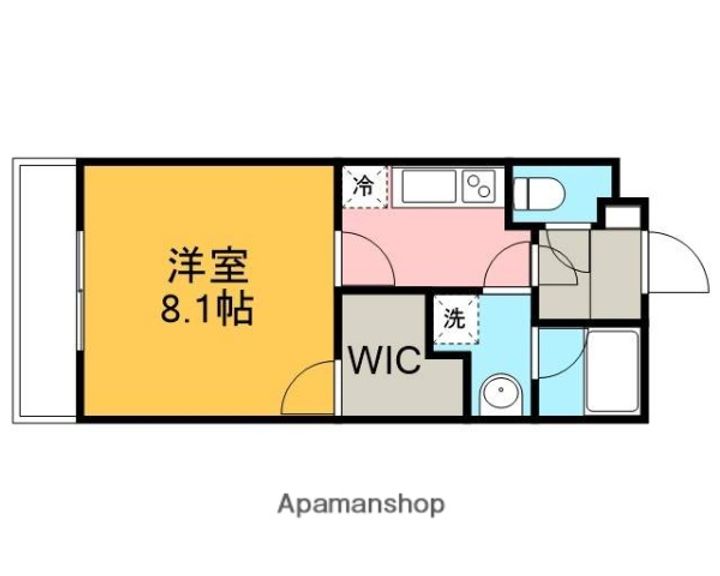 東京都町田市小山町の賃貸マンション103の間取り
