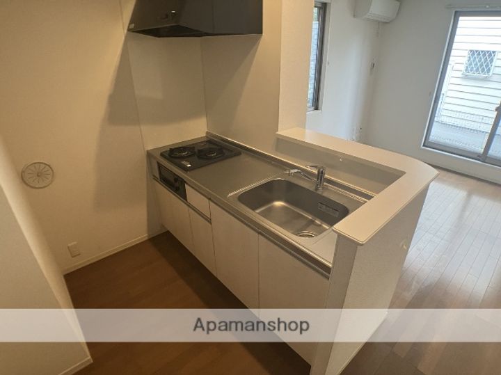 神奈川県相模原市南区当麻の賃貸アパートのキッチン