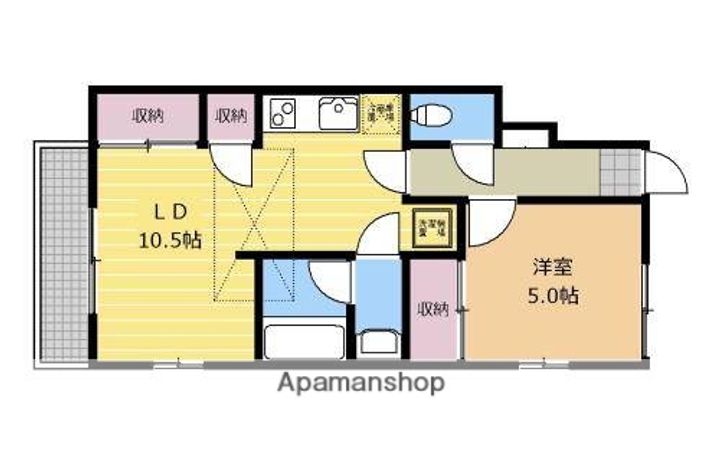 エマーブル3204の間取り