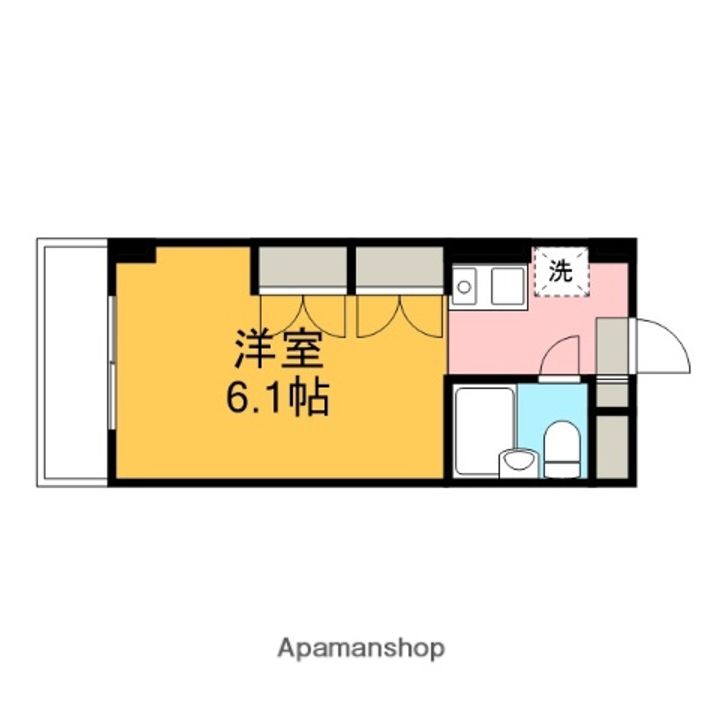 神奈川県相模原市緑区橋本3丁目の賃貸マンションの間取り