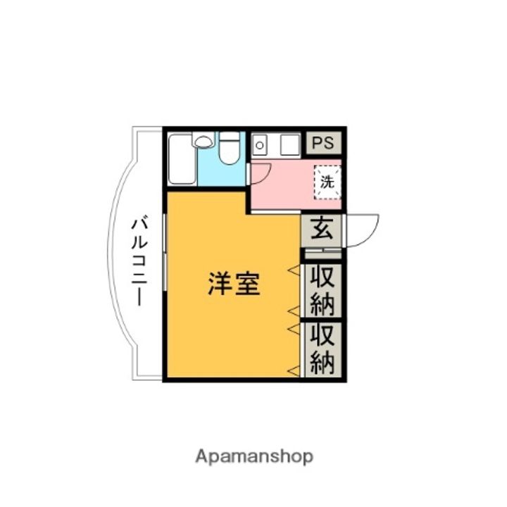 神奈川県相模原市緑区橋本3丁目の賃貸マンションの間取り