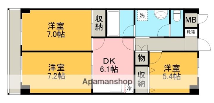 コモド相模原の間取り