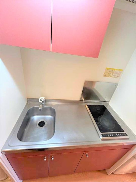 レオパレス鹿沼台LA1のキッチン