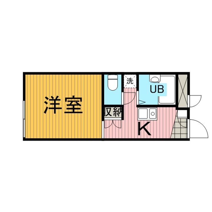 レオパレスエスペランサの間取り