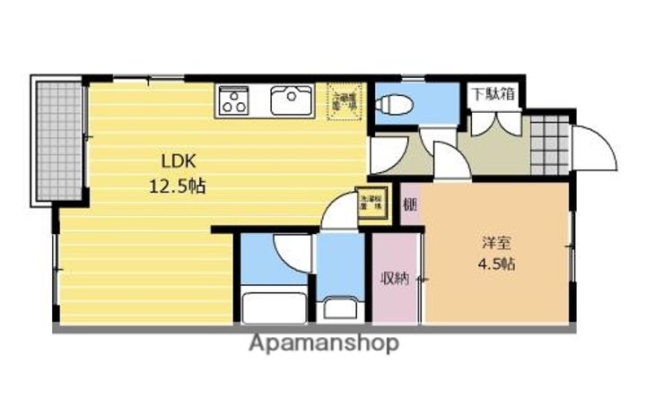 エマーブル2101の間取り