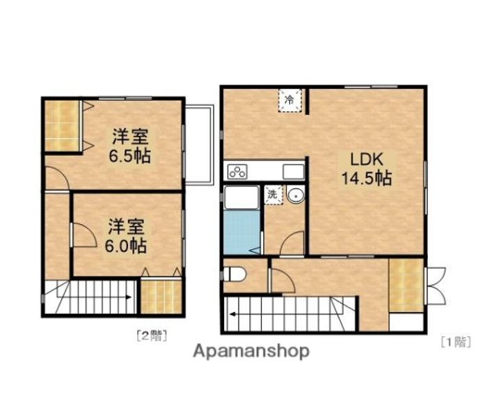 リュミエールAの間取り