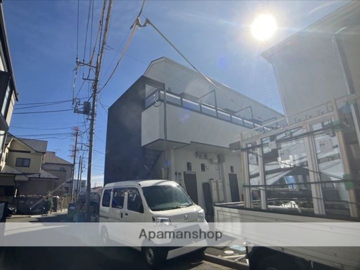 神奈川県相模原市南区古淵4丁目の賃貸アパートの外観