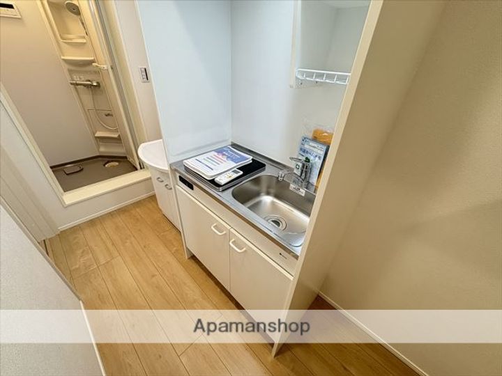 神奈川県相模原市中央区富士見4丁目の賃貸アパートのキッチン