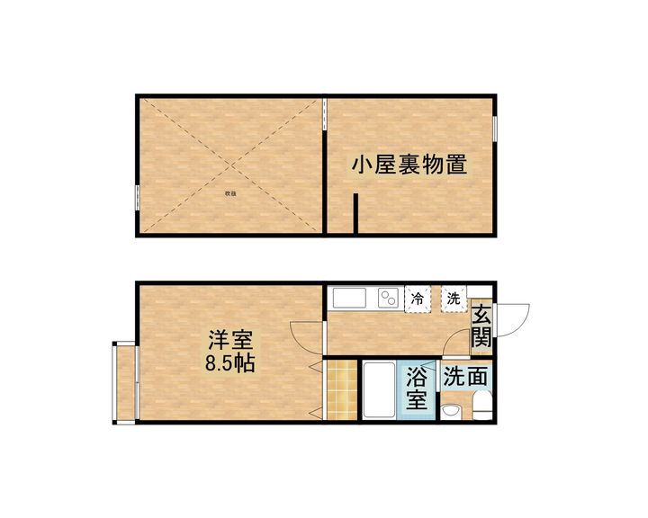 マ・ピエス千代田の間取り