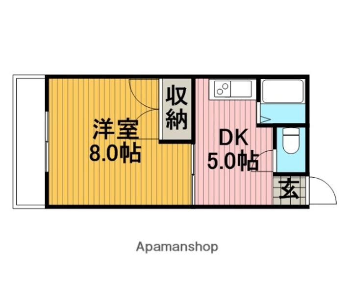 ブルク大澤の間取り