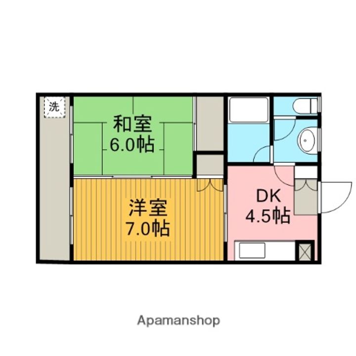 MGEINマンションの間取り