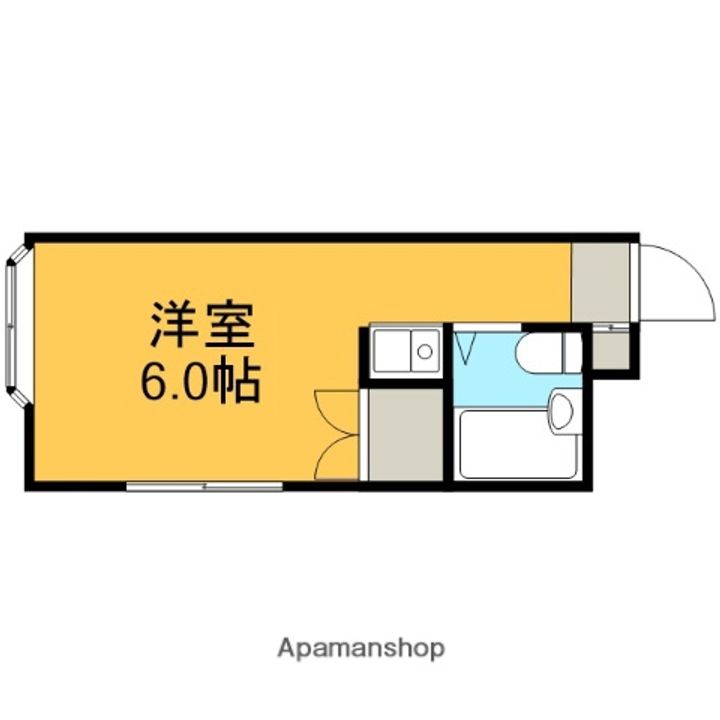 F・K池上ハイツ301の間取り