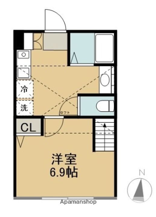 グレース201の間取り