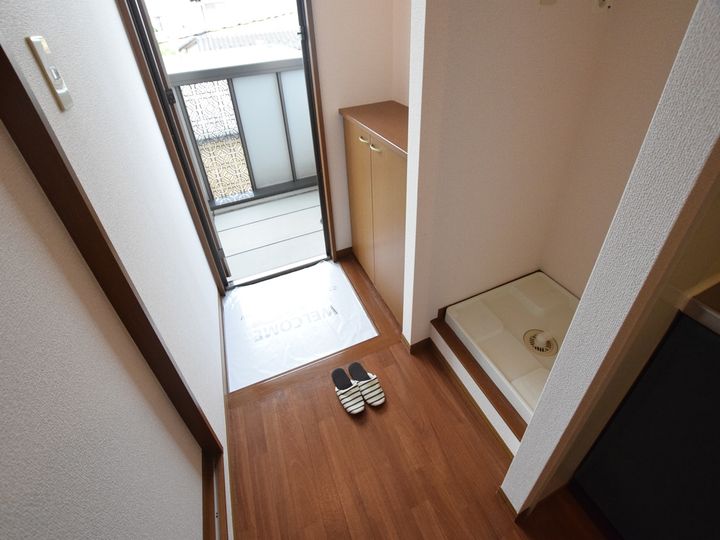 ディアコート城山の玄関