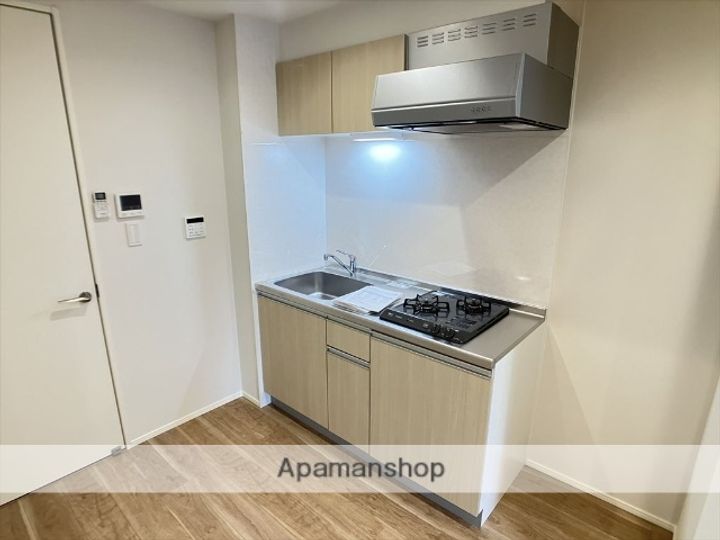 神奈川県相模原市中央区上溝7丁目の賃貸アパートのキッチン