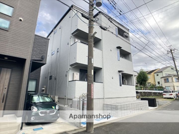 神奈川県相模原市中央区上溝7丁目の賃貸アパートの外観