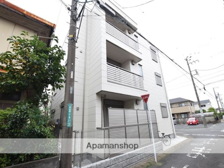 神奈川県相模原市南区東林間2丁目の賃貸マンションの外観