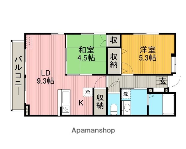 グレイスつきみ野の間取り