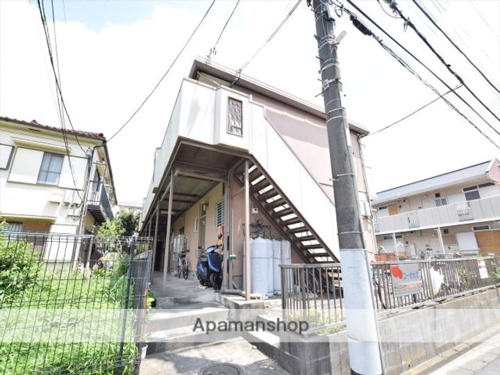 神奈川県相模原市中央区中央5丁目の賃貸アパートの外観