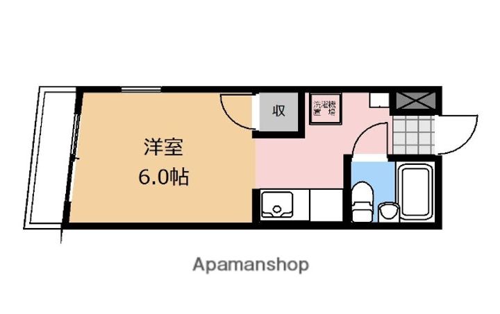 矢部コーポフロンティア405の間取り