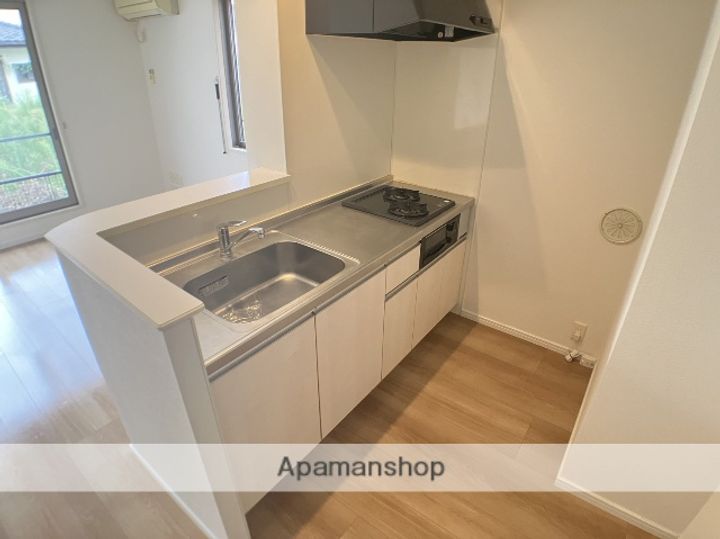 神奈川県相模原市南区当麻の賃貸アパートのキッチン