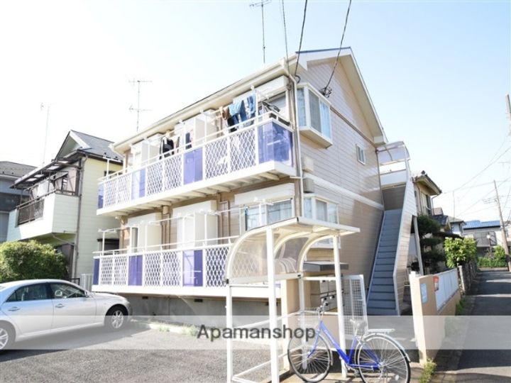 神奈川県相模原市南区東大沼3丁目の賃貸アパートの外観