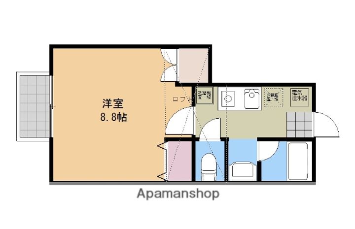 ハミングハイツ202の間取り