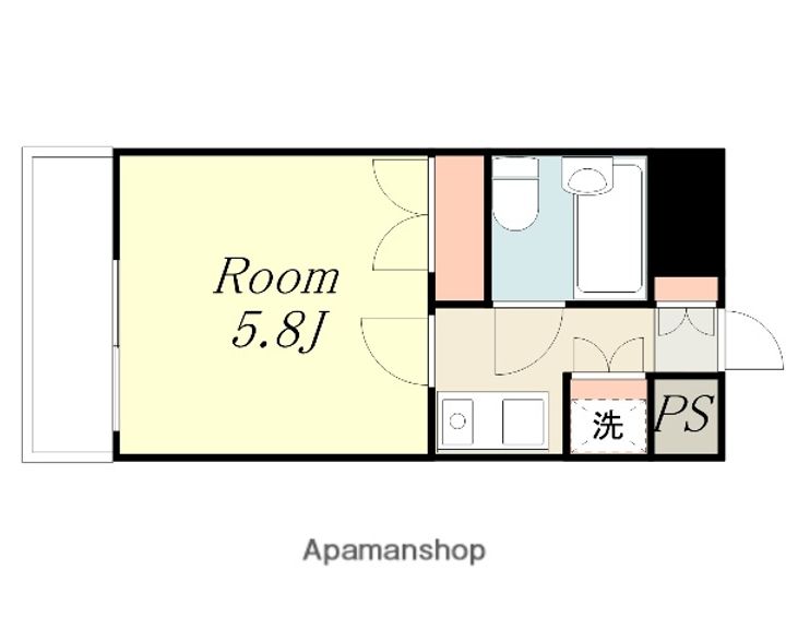 プラーズ相模大野の間取り