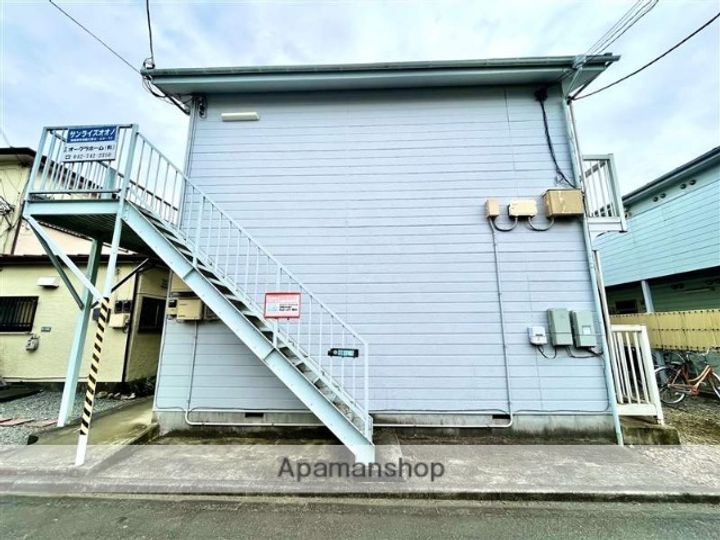 神奈川県相模原市南区相模大野9丁目の賃貸アパートの外観