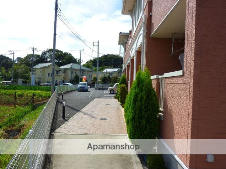 東京都町田市上小山田町の賃貸アパートの外観