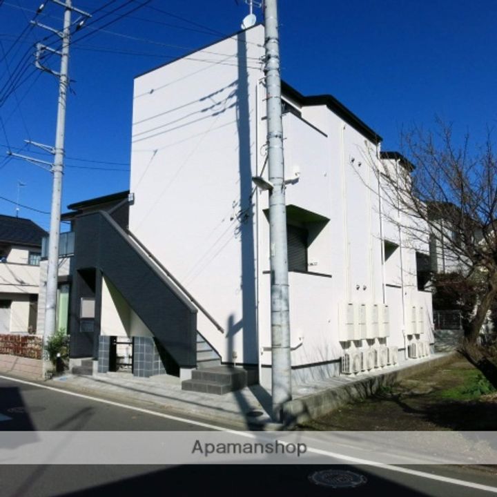 神奈川県相模原市中央区上溝の賃貸アパートの外観