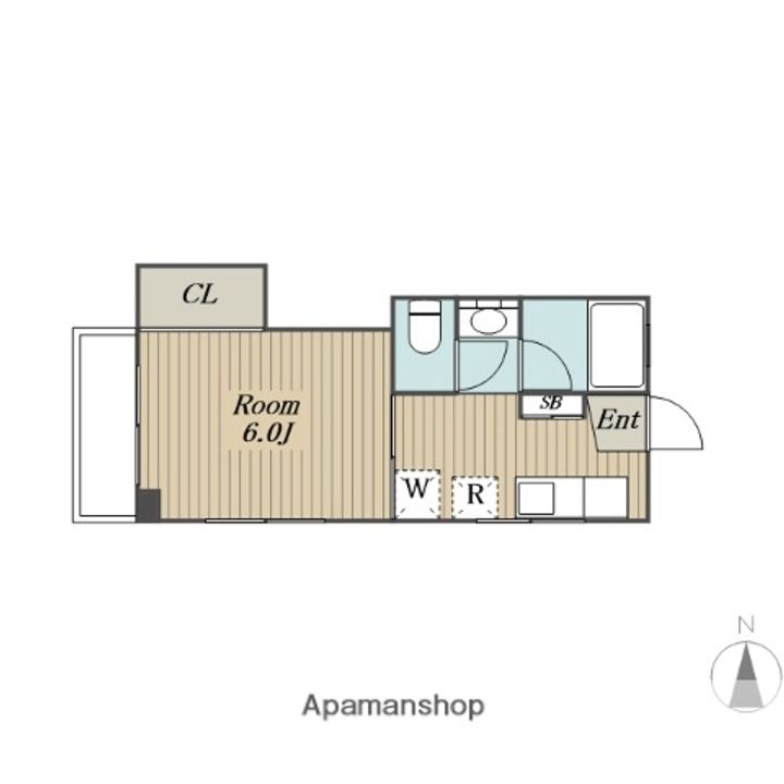 マンションフジ101の間取り