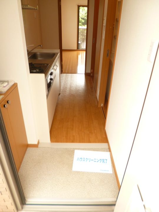 ボナール若宮台202号室の玄関