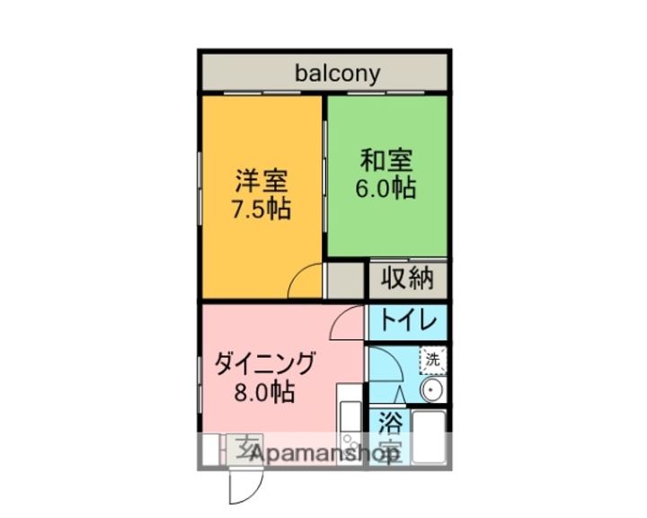 シャンクレールの間取り